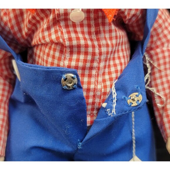 Antique Marie Osmond Raggedy Ann and Andy Dolls, "Mopsie and Rags," 1995 - Picture 16 of 16